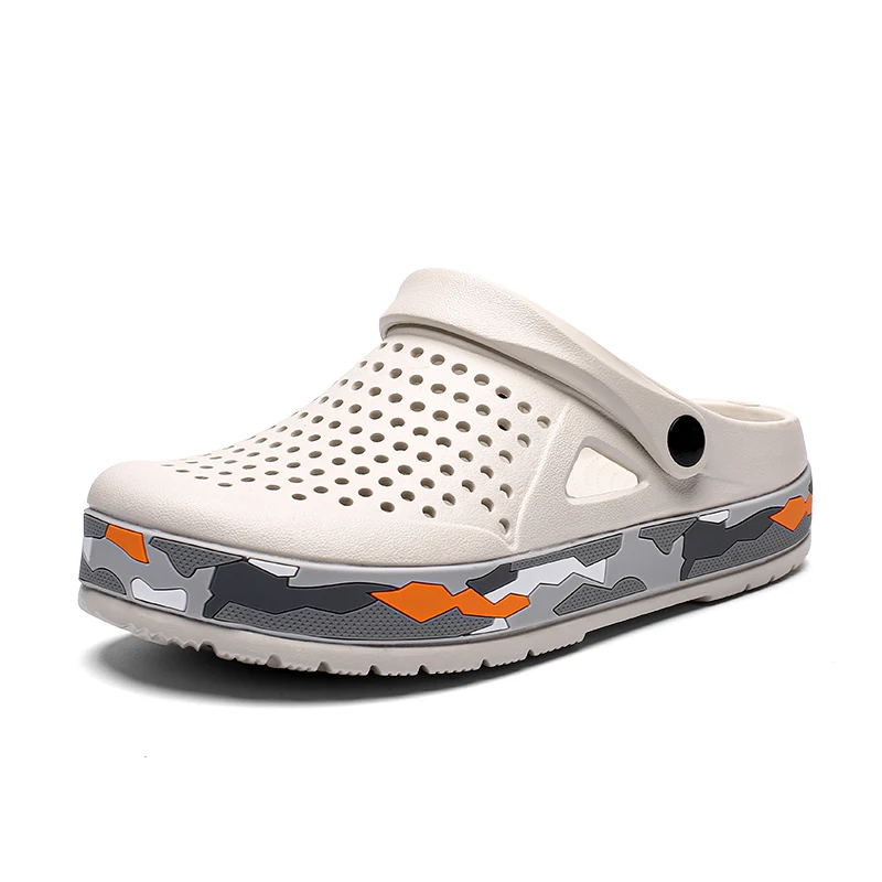 Summer Men Shoes Clogs Slipper - Farming And Agriculture ulasan dan harga